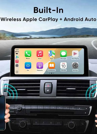 Ainavi Car Radio For BMW 1 2 3 4 Series F20 F21 F22 F30 F31 F33 F34 F36 NBT Wireless Carplay Android Auto Car Multimedia Player