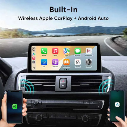 Ainavi Car Radio For BMW 1 2 3 4 Series F20 F21 F22 F30 F31 F33 F34 F36 NBT Wireless Carplay Android Auto Car Multimedia Player