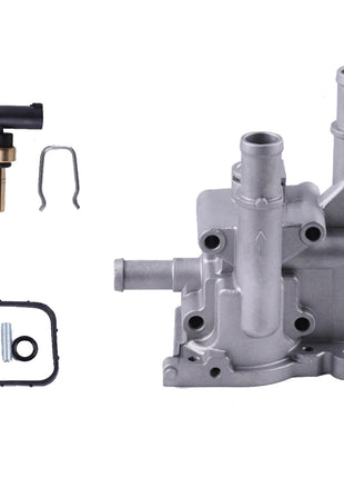 Coperchio alloggiamento termostato in alluminio per Chevrolet Chevy Cruze Aveo Orlando per Opel Astra Zafira Signum Moka 96984103 96817255