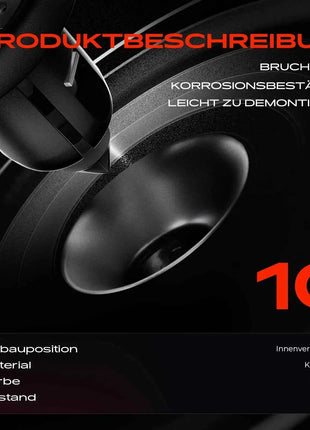 Frankberg 10x Clip per Rivestimento Interno per Alfa Romeo 145 146 147 155 156 RYQ500140 504056662 82421028
