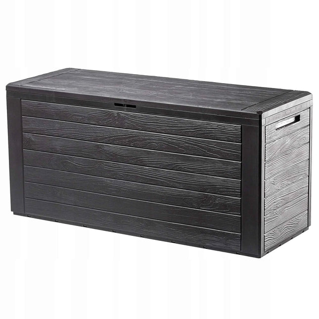 KADAX Garden Box Balcony Box 280L For Garden Balcony Terrace Brown