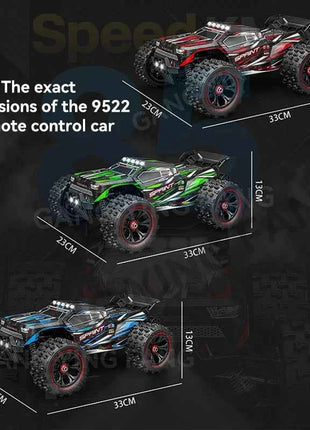 RC Car Brushless 4WD 9522PRO 85KM/H High Speed  Off-Road Drift Remote Control Car 1:16 Professional Racing Cars 9522 50KM/H