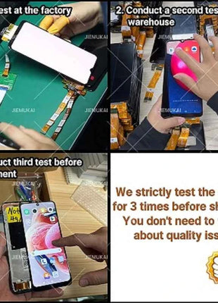 Di alta Qualità AMOLED Per Xiaomi Redmi Nota 10 5G LCD 10T 5G Touch Screen Digitizer Per Xiaomi POCO M3 Pro 5G Display M2103K19G