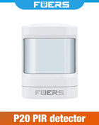 FUERS G30 DIY Tuya Smart WIFI GSM Alarm System Wireless Home Security Alarm System Control Siren Motion Detector Smoke Sensor