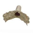 Reptile Aquatic Dual-Use Cave Tunnel Hideout Non-Toxic Decor for Gecko Crab Fish Shrimp Aquarium Terrarium Land Water Landscape
