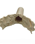 Reptile Aquatic Dual-Use Cave Tunnel Hideout Non-Toxic Decor for Gecko Crab Fish Shrimp Aquarium Terrarium Land Water Landscape