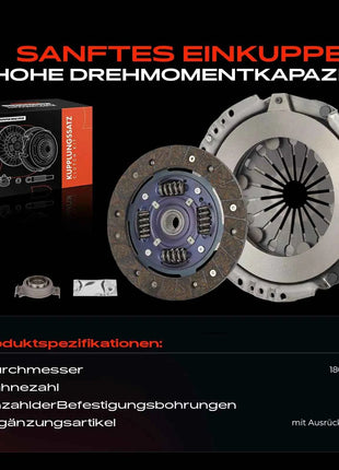 Kit Frizione Frankberg 1x per Fiat Panda 141, Panda Box/Hatchback, Seicento/600, 187, Uno, 146, 158 1.1L 1.0L 46780591 5952448