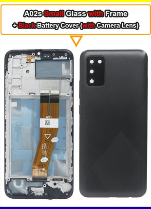 Display LCD da 6,5" A02s per Samsung Galaxy A02s A025F, Schermo Touch con Digitalizzatore per Samsung A02s A025M A025F/DS, LCD con Cornice