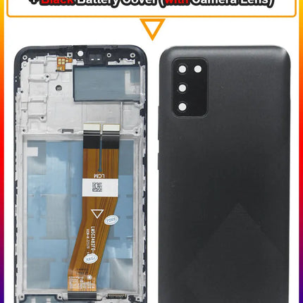 Display LCD da 6,5" A02s per Samsung Galaxy A02s A025F, Schermo Touch con Digitalizzatore per Samsung A02s A025M A025F/DS, LCD con Cornice