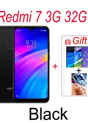 Xiaomi Redmi 7 Global Rom 3+32Gb /4+64Gb Smartphone 6.26 Inch HD Screen 4000 mAh Battery Unlocked Dual Sim Xiao Mi Mobile Phones