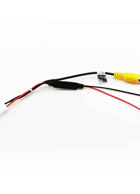 Cablaggio ingresso telecamera retromarcia a 4 pin, spina RCA, per Toyota Corolla, Camry, RAV4, Highlander, schermo originale Prado