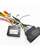 Adattatore per cablaggio radio CAN Bus Box Spina da 16 pin a cavo da 52 pin per Jeep Renegade Cherokee Compass Dodge RAM 1500