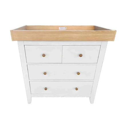 Portable 2 in 1 Nursery Solid Wood Wooden Changing Tray  Diaper Baby Bath Wooden Baby Changing Table With Drawers