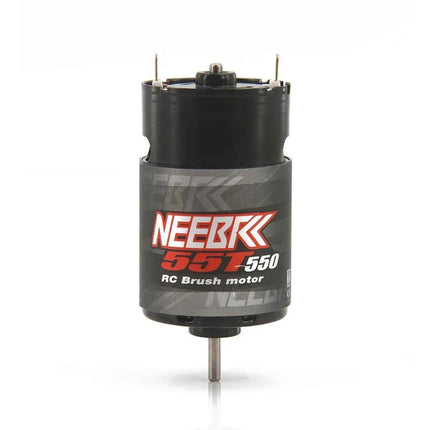 RC 550 Brushed Motor Waterproof 12T 21T 29T 35T 55T for 1/10 RC Crawler Axial SCX10 AXI03007 JL 90046 Traxxas TRX4 TRX6 RC Parts