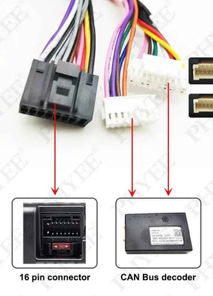 Decoder CAN Bus 20Pin 32Pin, con Ritenzione SWC, P&P 16Pin Android, per Renault Clio 4 Kadjar Sandero 3 Dacia Logan 3 15-22