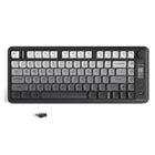 ATTACK SHARK M75 Wireless Membrane Gaming Keyboard with Knob&OLED Display Bluetooth/2.4Ghz Rainbow Backlit Gradient PBT Keycaps