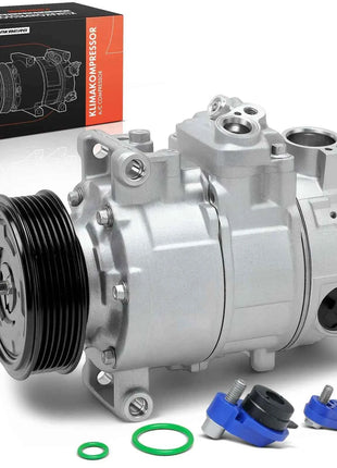 Compressore climatizzatore Frankberg 1x per Audi A4 8K2 8KH A5 8T3 A6 Seat Exeo 3R2 3R5 2004-2019 4F0260805AA 4F0260805T 8K0260805