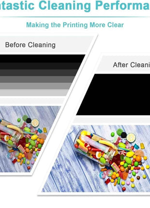400mL Printhead Cleaning Kit for Epson HP Canon Brother, Universal Inkjet Printer Cleaner Solution, Liquid To Unclog Print Head