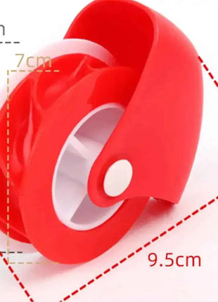 Pizza Cutter Roller Knife Plastic Manual Twist Wheel Baking Tool Kitchen Pasta Cutting Wheel Roller Home Pasta Cutter