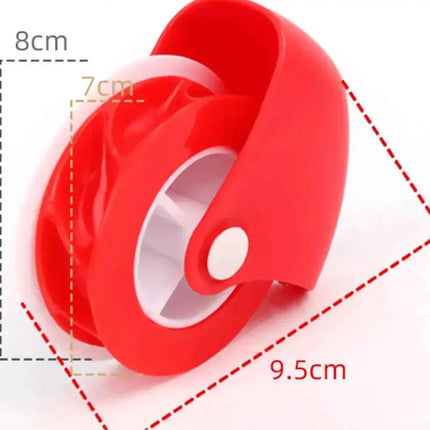 Pizza Cutter Roller Knife Plastic Manual Twist Wheel Baking Tool Kitchen Pasta Cutting Wheel Roller Home Pasta Cutter