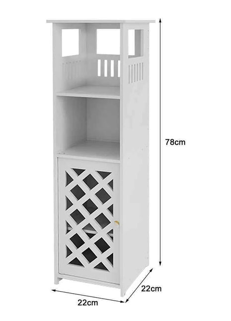 Waterproof Bathroom Cabinets, Bathroom Storage Units With Open Storage Shelf, Corner Organizer For Bedroom, Kitchen, Hallway