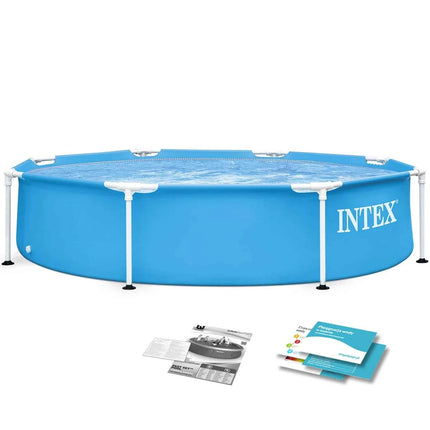 Piscina con supporto da giardino 244x51 cm 5 in 1 INTEX 28205