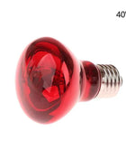 25/40/50/60/75/100W E27 UVA Poultry Bulb Infrared Night Light Day Poultry Heating Bulb For Plants Amphibians Reptile Pets