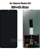 Per Xiaomi Redmi 9C Display LCD 9C Touch Screen Digitizer M2004J19AG M2004J19C Per Redmi 9C LCD Parti di ricambio
