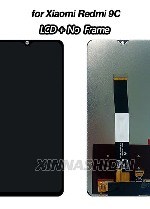Per Xiaomi Redmi 9C Display LCD 9C Touch Screen Digitizer M2004J19AG M2004J19C Per Redmi 9C LCD Parti di ricambio