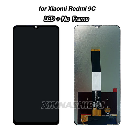 Per Xiaomi Redmi 9C Display LCD 9C Touch Screen Digitizer M2004J19AG M2004J19C Per Redmi 9C LCD Parti di ricambio