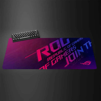 Gamer Mouse Pad Cartoon Asus Deskmat Gaming Mousepad Desk Protector Pc Accessories Mats Kawaii Anime Extended Mause Pads