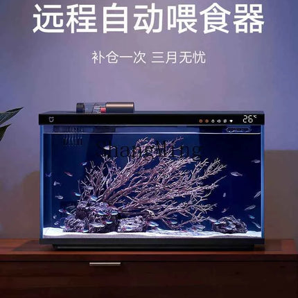 CL  fish tank small living room filter ecological full set of landscaping desktop aquarium