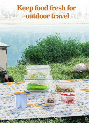 Food Storage Containers with Lids, Freezer Containers, Lunchbox, 26 Pieces (13 Containers, 13 Lids), 8x0.55L & 5x0.24L