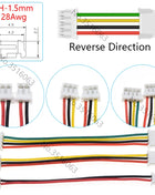 JST ZH 1.5mm Connector with Wire — 2-10 Pin Jumper Cable for Arduino | ALINSN