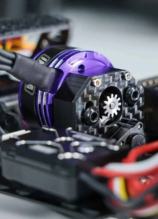 INJORA Fat Viper 2204 Brushless Outrunner Motor with Mount for 1/24 RC Crawler Axial SCX24