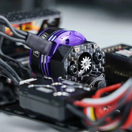 INJORA Fat Viper 2204 Brushless Outrunner Motor with Mount for 1/24 RC Crawler Axial SCX24