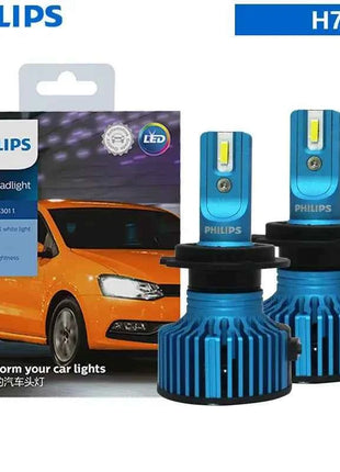 Philips LED H1 H4 H7 H11 HB3 HB4 HIR2 Ultinon Pro3011 Car LED Head Light 9005 9006 9012 Auto 6000K Bright White Original Lamp 2x