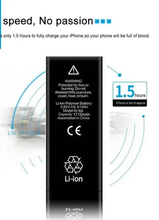 XDOU 2026 NEW Battery For iPhone 7 8 6S 6 Plus X XR 11 11Pro Xs Max High Capacity Phone Bateria + Free Tools