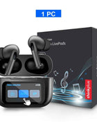 Original Thinkplus Wireless Bluetooth Earphones ANC Noise Reduction Earbuds HD Mic Call Gamer Headsets LED Touch Screen Control