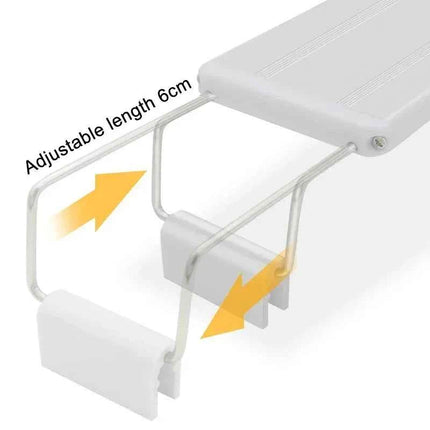 Super Bright Lamp LED Aquarium Light for Aquatic Plant Grow Fish Tank Extensible Clip RGB Waterproof Lamp 220-240V 20~70CM