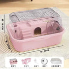 Hamster cage, super large luxury villa, golden thread bear cage, super large space, acrylic hamster cage, pet supplies