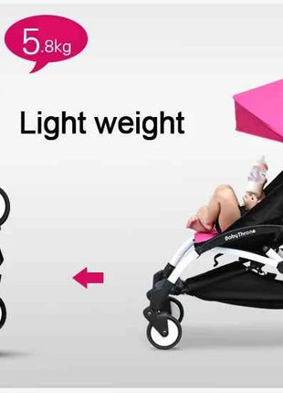 2026 Upgrade Yoya Baby Stroller Portable Folding Pushchair Lightweight Pram Baby Carriage Baby Car For Newborn yoya Strollers
