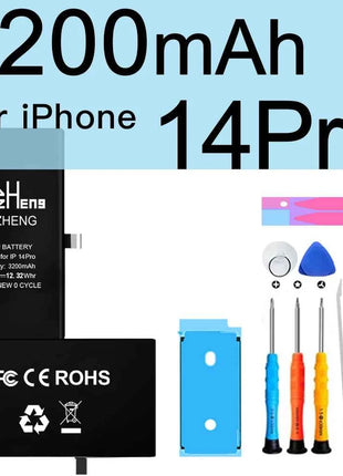 PINZHENG Real High Capacity Battery For iPhone 15 14 Pro Max 15 Pro 14 Pro 15 Plus 14 Plus 15 Pro Max Replacement Batteries
