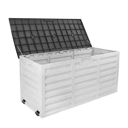 Plastic Waterproof Outdoor Storage Box Multi-function Lockable Garden Storage Box