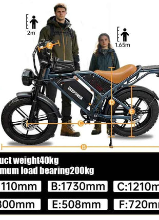 QS7 electric bicycle 1500W brushless motor 60Ah performance E-bike battery single rider off-road motorcycle performance