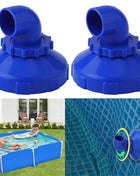 2 Pezzi Ugello di Ritorno per Piscina Girevole a 360 Gradi, Ricambio per Ugelli di Scarico Piscina Intex Bestway, Accessori