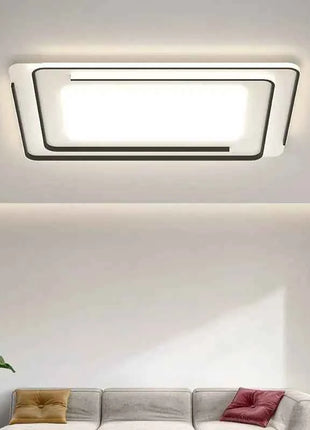 Decorazione domestica moderna Luci del soggiorno con telecomando Lampada da soffitto a LED per camera da letto Lampadario per sala da pranzo per studio nordico per bambini