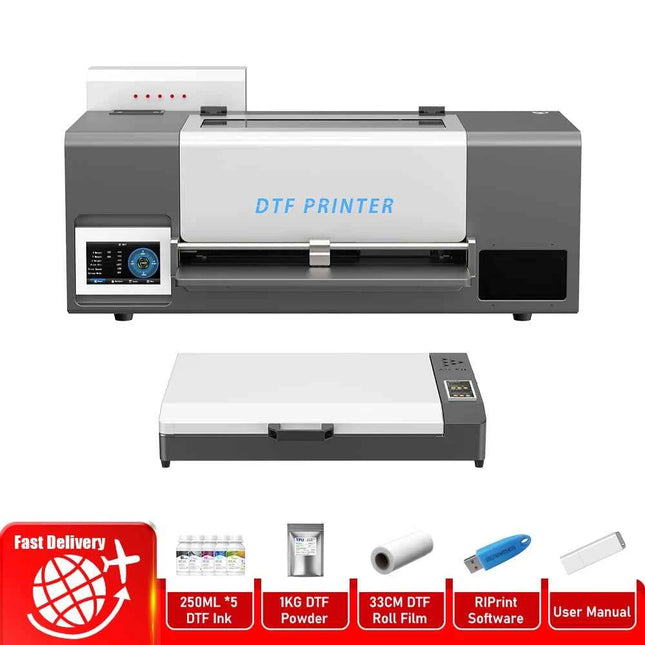A3 DTF Printer 6 Color For Epson XP600  Auto Ink Circulation Direct to Film Heat Transfer Printing Machine for Clothing Jeans