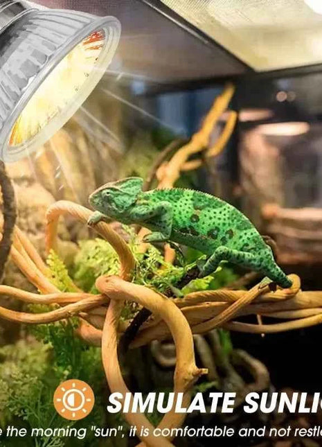 25/50/75W UVA UVB Reptile Lamp Bulb Turtle Basking UV Light Bulbs Heating Light Pet Heat Lamp Amphibians Full Sunlamp