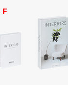 New Luxury Fake Books for Decoration Fashion Creative Simulation Book Table Ornament Coffee Table Books Home Decor